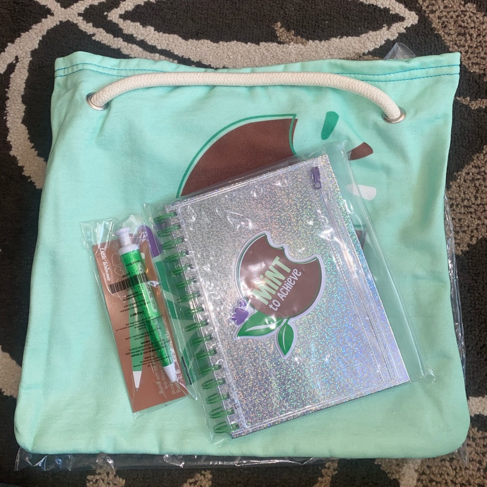 Little Brownie; Mint to Achieve Girl Scout bag - Picture 2 of 4